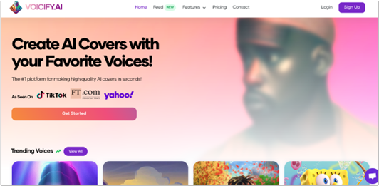 Interfaccia utente Voiceify